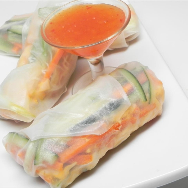 Spicy Crab Spring Rolls