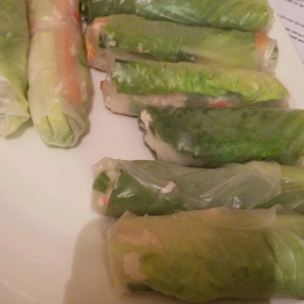 Spicy Crab Spring Rolls