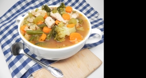 Low-Carb Chicken and Vegetable Soup