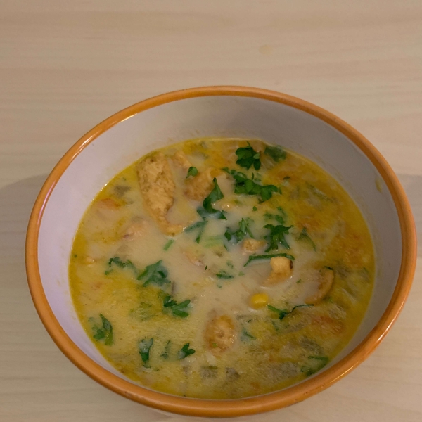 Creamy Vegan Corn Chowder