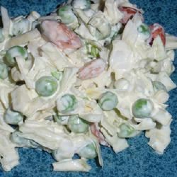 Coleslaw with Peas