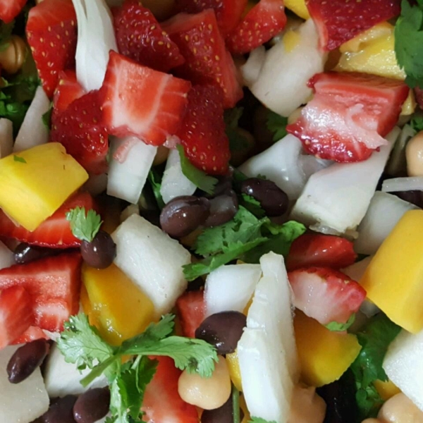 Two-Bean and Mango Salad