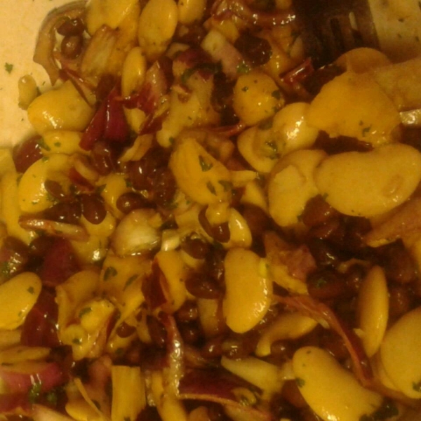 Two-Bean and Mango Salad