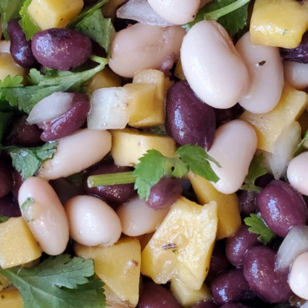 Two-Bean and Mango Salad