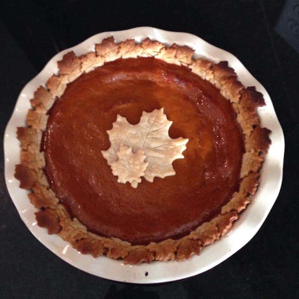 Vanilla Pumpkin Pie