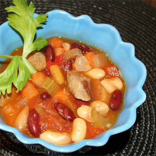 Bean and Sausage Soup