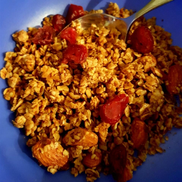 Easy Cranberry Granola