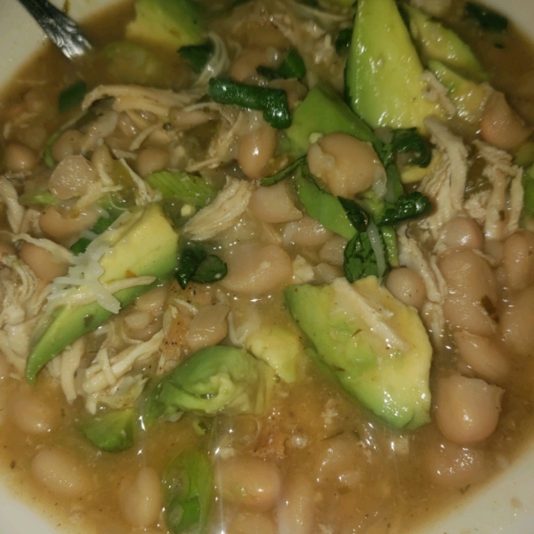 Michelle's Blonde Chicken Chili