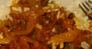 Octapodi Kokkinisto (Greek Octopus in Tomato Sauce)