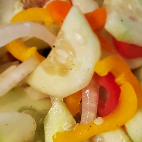 Zippy Cucumber Salad