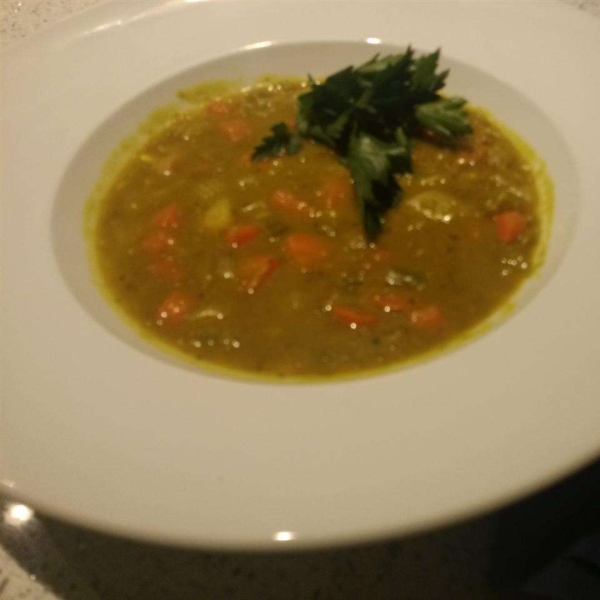 Wintertime French Style Split Pea Soup