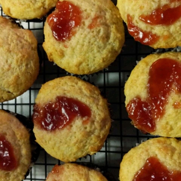 Easy Jam Muffins