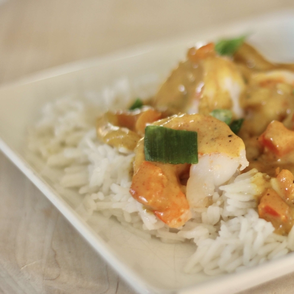 Creamy Coconut Curry with Shrimp