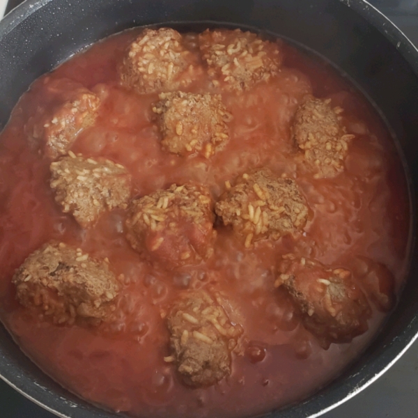 Melinda's Porcupine Meatballs