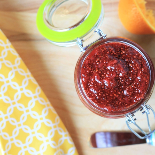 Strawberry-Orange Chia Jam