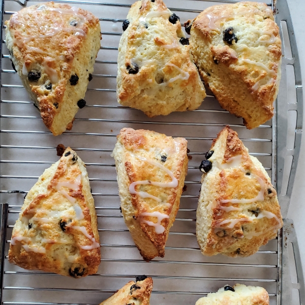 Lemon Blueberry Scones