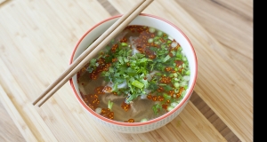 Chinese Hand-Pulled Noodles in Beef Broth