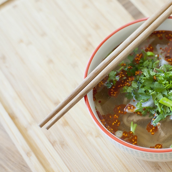 Chinese Hand-Pulled Noodles in Beef Broth