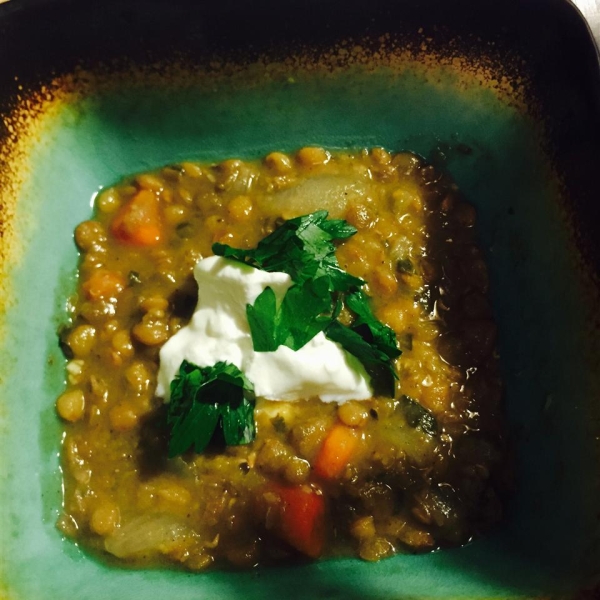 Lebanese Lemon Lentil Soup