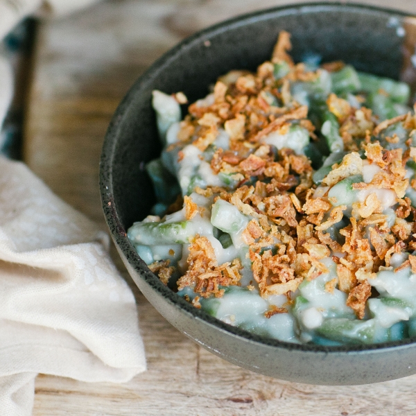 Slow Cooker Green Bean Casserole