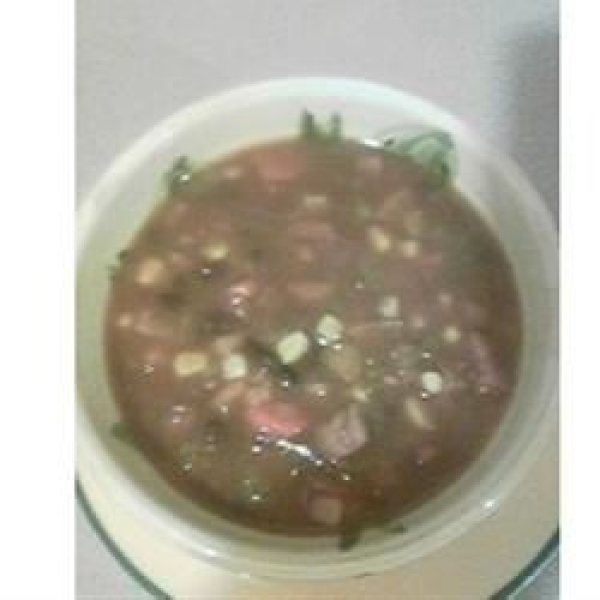 Heddy's Black and Red Bean Soup