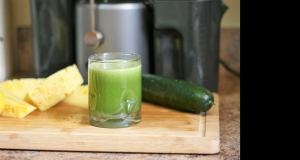 Fresh Pineapple Cucumber Juice
