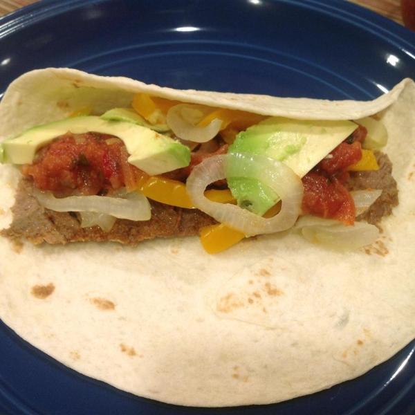 Easy Flank Steak Fajitas