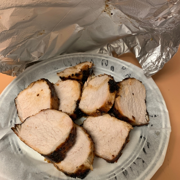 Tangy Grilled Pork Tenderloin