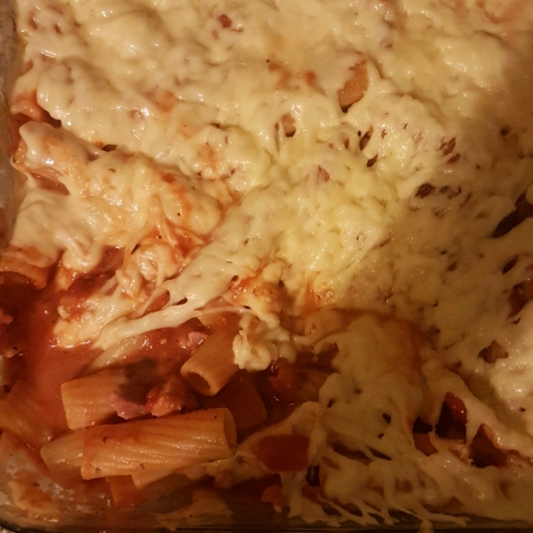Ham and Cheese Pasta Bake