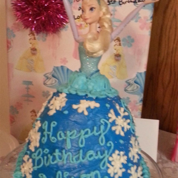 Barbie Doll Cake