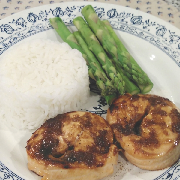 Broiled Salmon Mignons