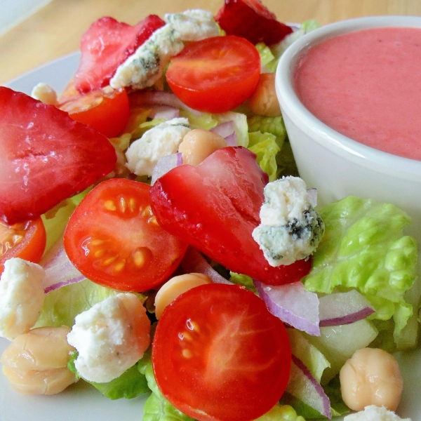 Strawberry Vinaigrette with Dijon Mustard