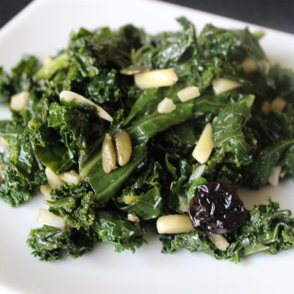 Kale Cranberry Pepita Salad