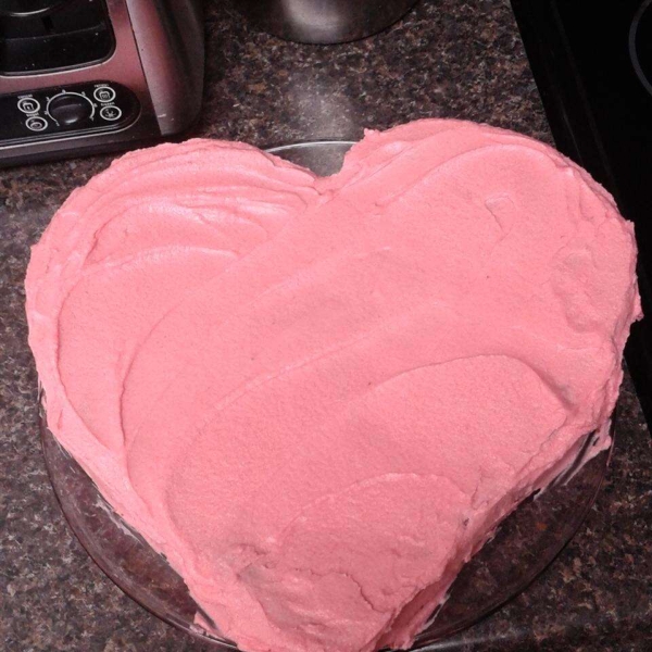 Easy Valentine's Day Cake