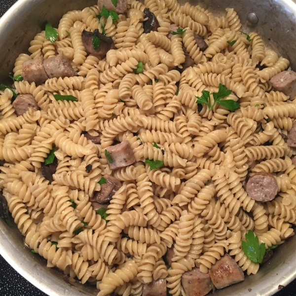 Greg's Special Rotini with Mushrooms