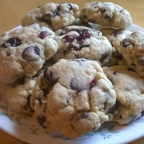 Chocolate Chip and Cranberry Scones