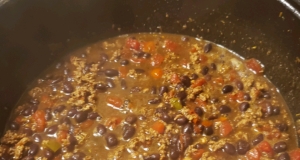 Fantastic Black Bean Chili