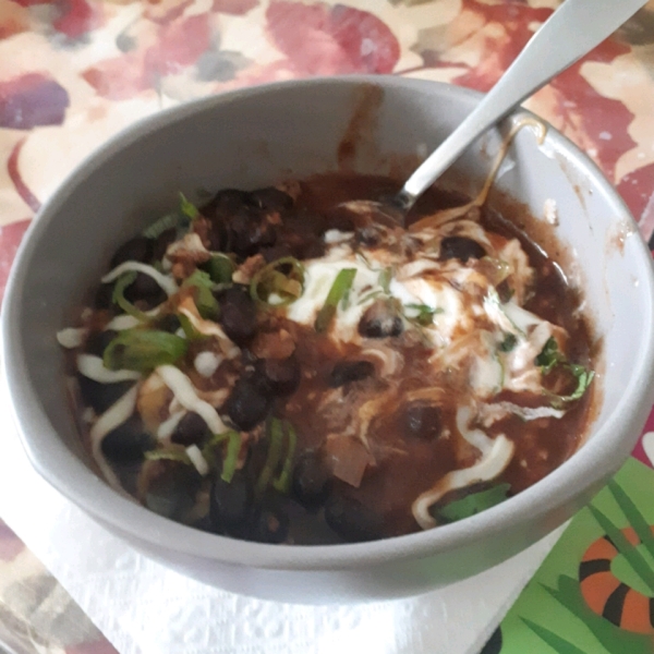 Fantastic Black Bean Chili