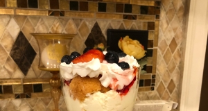 Strawberry Shortcake with Cheesecake Whipped Cream