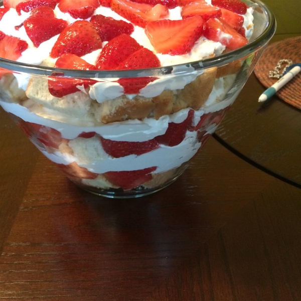 Strawberry Shortcake with Cheesecake Whipped Cream