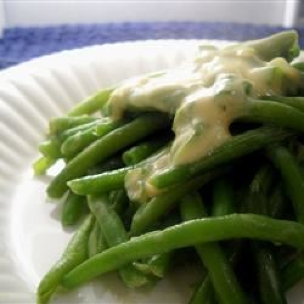 Mustard Green Beans