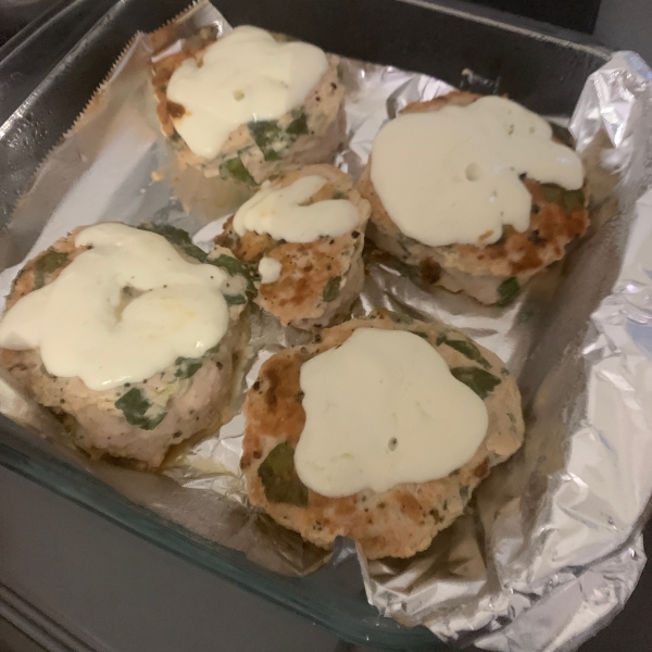 Spinach and Feta Turkey Burgers