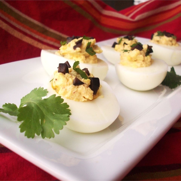 Mexican-Style Deviled Eggs