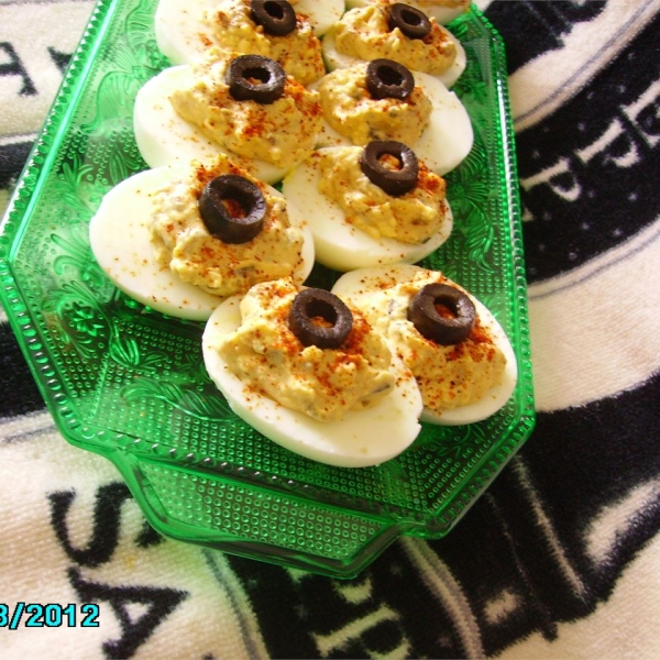 Mexican-Style Deviled Eggs
