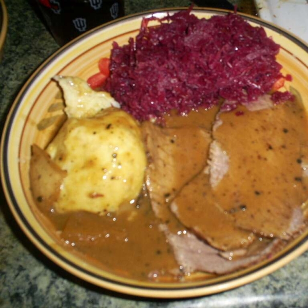 Traditional Sauerbraten