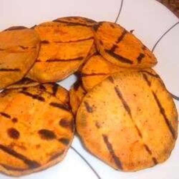 Grilled Yams