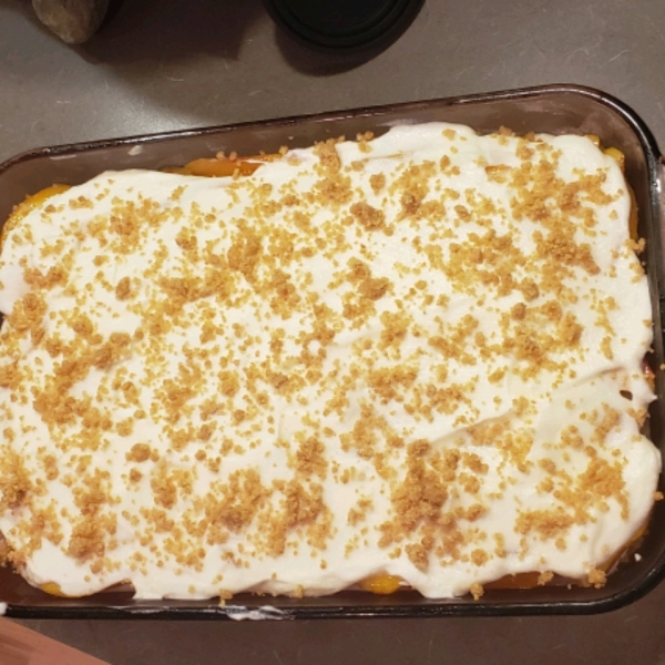 Fresh Peach Dessert