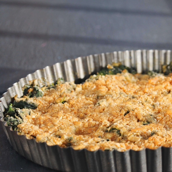 Fresh Spinach Gratin