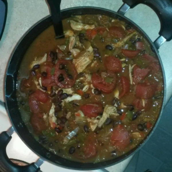 Mary's Chicken and Black Bean Chili