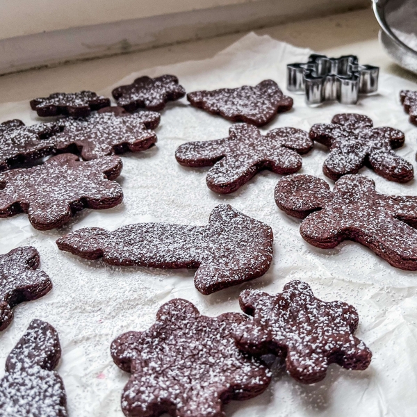 Best Ever Chocolate Cutout Cookies